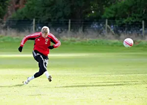 Training 11-1-01 Prints: Bristol City First Team: Kick-Starting the 2010-11 Season - January 1