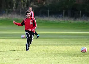 Framed Print : Bristol City First Team: Kick-Starting the 2010-11 Season - Training Session (January 1, 2011) Framed Print : Bristol City First Team: Kick-Starting the 2010-11 Season - Training Session (January 1, 2011)