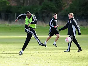Bristol City First Team: Kicking Off the 2010-11 Season - January 1, 2011 Training