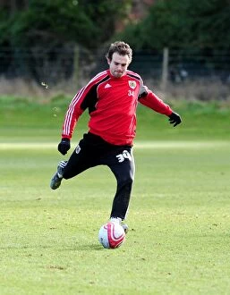 Training 11-1-01 Collection: Bristol City First Team: Kicking Off 2011 - New Year's Training Session