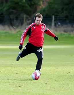 Training 11-1-01 Prints: Bristol City First Team: Kicking Off 2011 - New Year's Training Session
