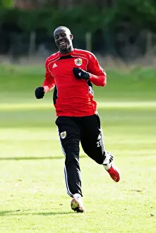 Training 11-1-01 Prints: Bristol City First Team: Kicking Off the New Year - Training Session, January 1, 2011