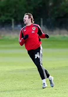 Training 11-1-01 Prints: Bristol City First Team: Kicking Off the New Year - Training Session, January 1, 2011
