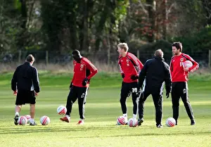 Training 11-1-01 Prints: Bristol City First Team: Kicking Off the New Year - Training Session