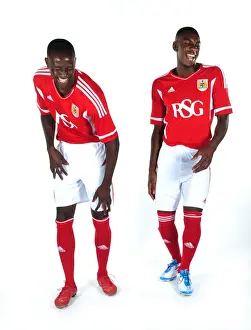 New Kit Shoot Prints: Bristol City First Team: New Kits Revealed - Season 11-12