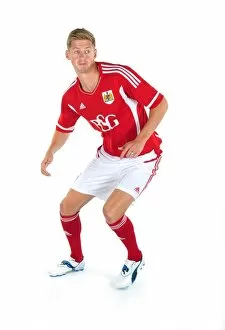 Images Dated 30th June 2011: Bristol City First Team: New Kits Unveiled for Season 11-12