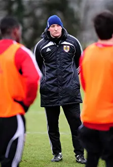 Academy Training Prints: Bristol City First Team: Nurturing Talent at the Academy - Season 10-11