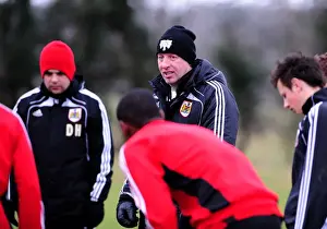 Academy Training Prints: Bristol City First Team: Nurturing Tomorrow's Stars - Academy Training, Season 10-11