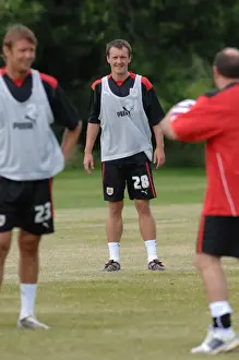 Pre-Season Training Prints: Bristol City First Team: Pre-Season Training 08-09 - Gearing Up for the New Season