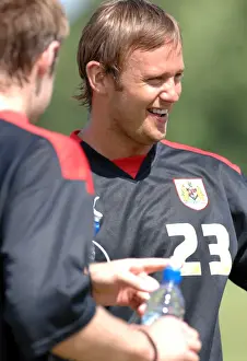 Pre-Season Training Prints: Bristol City First Team: Pre-Season Training 08-09 - Gearing Up for Season Eight-Nine