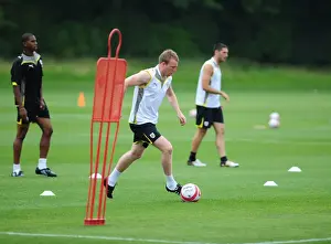 Pre-Season Training Prints: Bristol City First Team: Pre-Season Training 09-10 - Gearing Up for the New Season