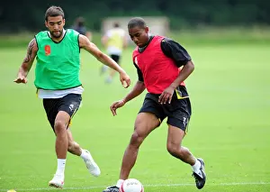 Pre-Season Training Prints: Bristol City First Team: Pre-Season Training 09-10 - Gearing Up for the New Season
