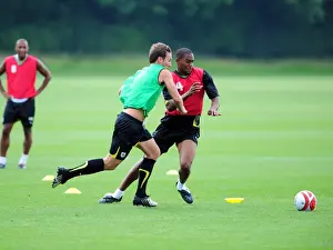Pre-Season Training Prints: Bristol City First Team: Pre-Season Training 09-10 - Gearing Up for the New Season