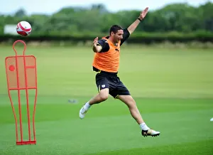 Pre-Season Training Prints: Bristol City First Team: Pre-Season Training 09-10 - Gearing Up for the New Season