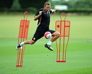 Pre-Season Training Prints: Bristol City First Team: Pre-Season Training 09-10 - Gearing Up for the New Season