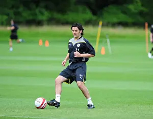 Pre-Season Training Prints: Bristol City First Team: Pre-Season Training 09-10 - Gearing Up for the New Season