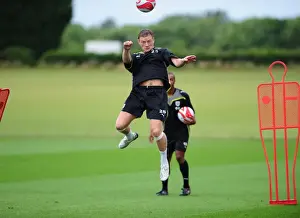Pre-Season Training Prints: Bristol City First Team: Pre-Season Training 09-10 - Gearing Up for Season