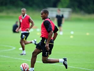 Images Dated 2nd July 2009: Bristol City First Team: Pre-Season Training 09-10 - On the Path to Victory