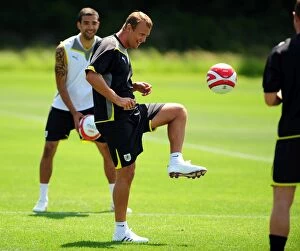 Images Dated 3rd July 2009: Bristol City First Team: Pre-Season Training 09-10 - The Journey to Glory