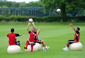 Pre-season Training Prints: Bristol City First Team: Pre-season Training 2011-12 - Gearing Up for the New Season