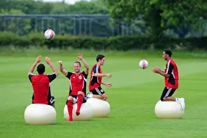 Pre-season Training Prints: Bristol City First Team: Pre-Season Training 2011-12 - Gearing Up for the New Season