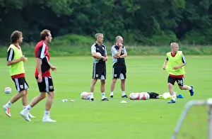 Pre-season Training Prints: Bristol City First Team: Pre-season Training 2011-12 - Gearing Up for the New Season