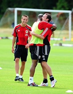 Images Dated 2nd July 2010: Bristol City First Team: Pre-Season Training - Gearing Up for Season 10-11