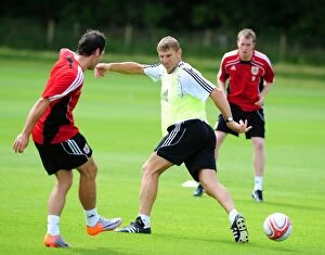 Images Dated 2nd July 2010: Bristol City First Team: Pre-Season Training 10-11 - Gearing Up for the New Season