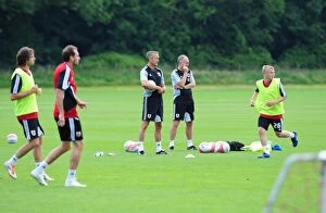 Images Dated 4th July 2011: Bristol City First Team: Pre-season Training 2011-12 - Gearing Up for the New Season