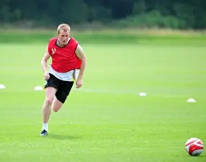 Pre-Season Training Prints: Bristol City First Team: Pre-Season Training - Gearing Up for the 09-10 Season