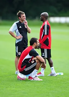 Pre-season Training Prints: Bristol City First Team: Pre-Season Training - Gearing Up for Season 11-12