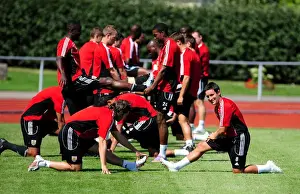 Pre Season Tour Sweden Prints: Bristol City First Team: Pre-Season Training in Sweden - Gearing Up for Glory (Season 10-11)