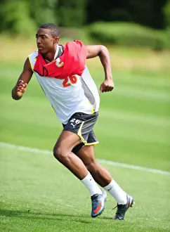 Pre-Season Training Prints: Bristol City First Team: Preparing for the 09-10 Season - Intense Pre-Season Training