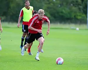 Bristol City First Team: Preparing for the 10-11 Season - Training Session on September 9