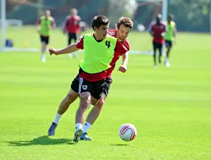 Bristol City First Team: Preparing for the 2010-11 Season - Training Session 2-9-10