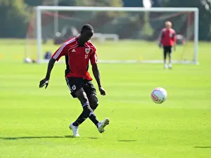 Bristol City First Team: Preparing for the 2010-11 Season - Training Session on September 2