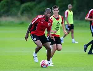 Bristol City First Team: Preparing for Season 10-11 - Training Session on September 9