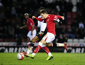 Bristol City V Charlton Athletic Prints: Bristol City First Team: Season 08-09: Bristol City V Charlton Athletic