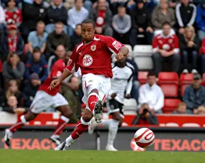 Bristol City V Derby County Prints: Bristol City First Team: Season 08-09: Bristol City V Derby County