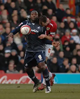 Bristol City V Swansea City Prints: Bristol City First Team: Season 08-09: Bristol City V Swansea City