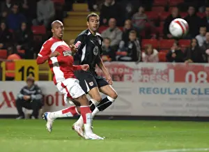 Charlton Athletic V Bristol City Prints: Bristol City First Team: Season 08-09: Charlton Athletic V Bristol City