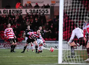 Doncaster Rovers V Bristol City Prints: Bristol City First Team: Season 08-09: Doncaster Rovers V Bristol City