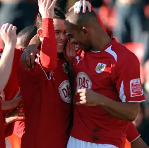 Watford V Bristol City Prints: Bristol City First Team: Season 08-09: Watford V Bristol City