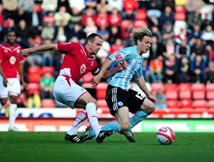 Bristol City V Peterborough United Prints: Bristol City First Team: Season 09-10: Bristol City v Peterborough United