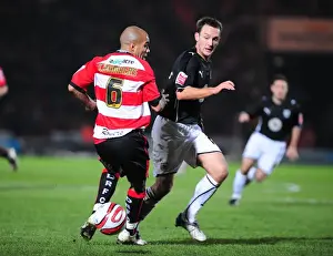 Doncaster Rovers V Bristol City Prints: Bristol City First Team: Season 09-10: Doncaster Rovers V Bristol City