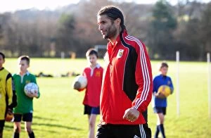 Images Dated 18th January 2011: Bristol City First Team: Season 10-11: David James Ashton Park School