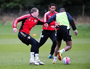 Training 13-01-11 Prints: Bristol City First Team: Season 10-11: Training 13-01-11