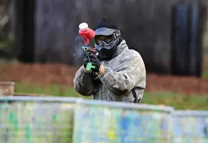 Bristol City Paintball Prints: Bristol City First Team: Season 11-12 Paintball Challenge - In Action