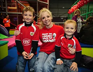 City Redz Christmas Party At Jump Prints: Bristol City First Team: Season 9-10 Holiday Cheer at Jump