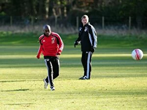 Images Dated 11th January 2011: Bristol City First Team Training: Session 11-1-01, Season 10-11